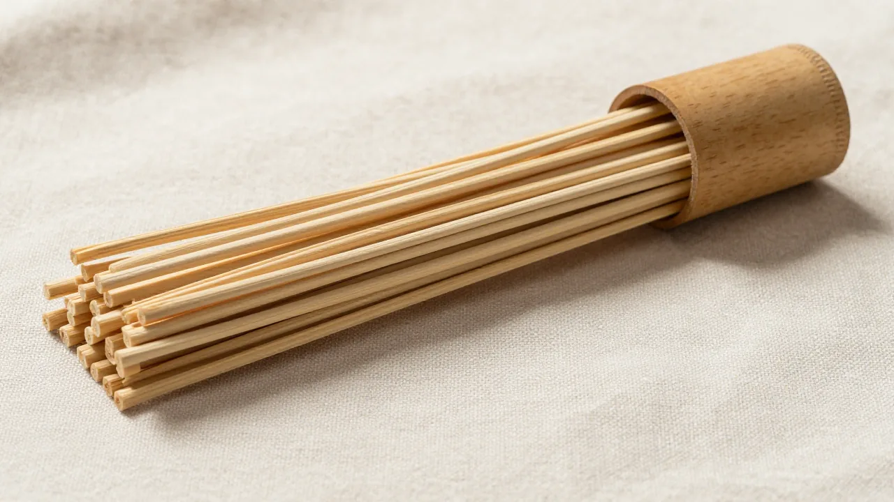 Yarrow bundle and fortune-stick tube for identifying oracle stick methods